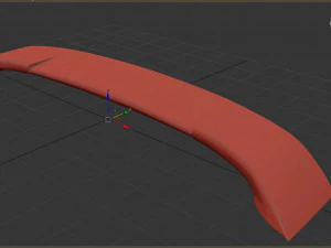 M3 E36 Spoiler 3D Print Model