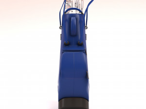 Golf Bag printable plus set of clubs Modèles 3D en vedette