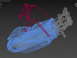 Golf Bag printable plus set of clubs Modèles 3D en vedette