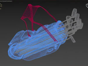 Golf Bag printable plus set of clubs 3D Print Model