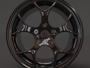 TSW Venom printable rim two versions 3D Принт Модель