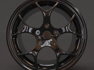 TSW Venom printable rim two versions 3D Print Model