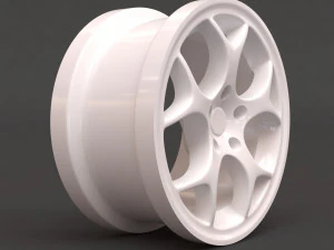 TSW Venom printable rim two versions 3D Print Model