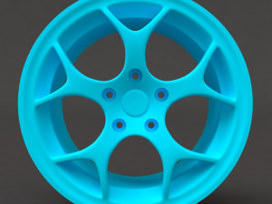 TSW Venom printable rim two versions 3D Принт Модель