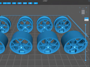 TSW Venom printable rim two versions 3D Принт Модель