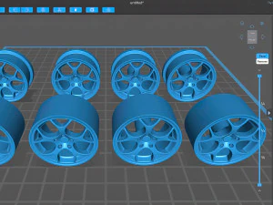 TSW Venom printable rim two versions 3D Print Model