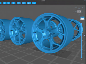 TSW Venom printable rim two versions 3D Принт Модель