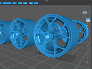TSW Venom printable rim two versions 3D Print Model