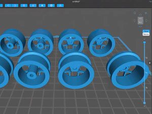 TSW Venom printable rim two versions 3D Print Model