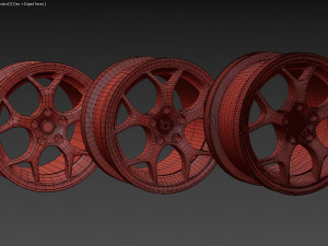 TSW Venom printable rim two versions 3D Принт Модель