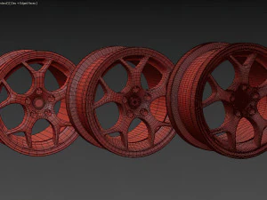 TSW Venom printable rim two versions 3D Print Model