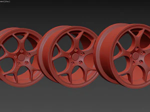 TSW Venom printable rim two versions 3D Print Model