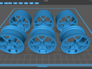 TSW Venom printable rim two versions 3D Принт Модель