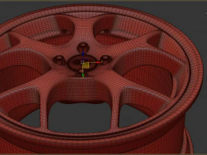 TSW Venom printable rim two versions 3D Print Model