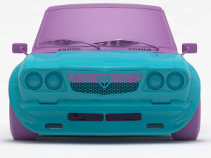 Mazda Capella RX-2 Rocket Bunny CUSTOM Print Kit Model Cetak 3D