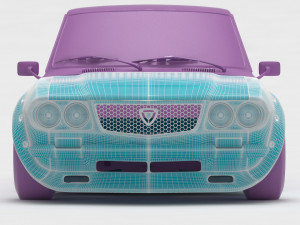 Mazda Capella RX-2 Rocket Bunny CUSTOM Print Kit Model Cetak 3D