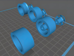 RH ZW1 Rim pritable 3D Print Model