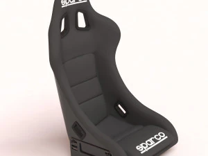 Si&egrave;ge Sparco Rev Racing imprimable Modèles 3D en vedette