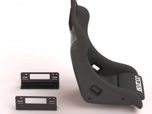 Sparco Rev Racing Seat printable 3D Print Model