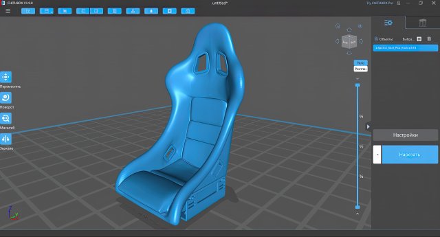 Sparco Rev Racing Seat printable 3D Print Model in Automotive 3DExport