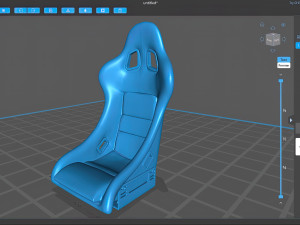 Sparco Rev Racing Seat printable 3D Print Model