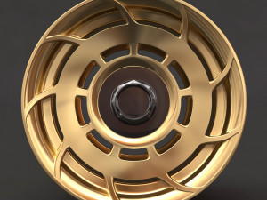 Manaray Turbina S rim printable 3D Принт Модель