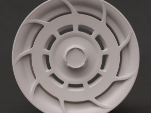 Manaray Turbina S rim printable 3D Принт Модель