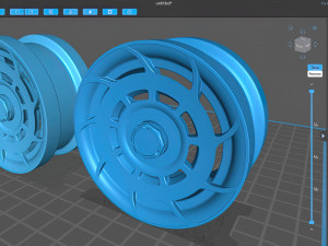 Manaray Turbina S rim printable 3D Принт Модель