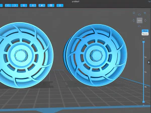 Manaray Turbina S rim printable 3D Print Model