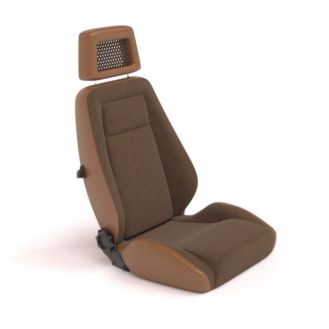 Escort Fishnet Front Seat prntable 3D Print Model .c4d .max .obj .3ds .fbx .stl .blend 