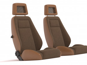 Escort Fishnet Front Seat prntable 3D Print Model