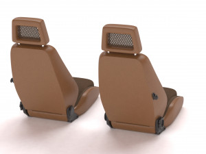 Escort Fishnet Front Seat prntable 3D Print Model