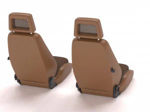 Escort Fishnet Front Seat prntable 3D Print Model