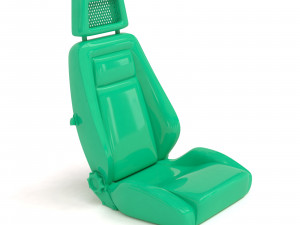 Escort Fishnet Front Seat prntable 3D Print Model