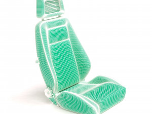 Escort Fishnet Front Seat prntable 3D Print Model