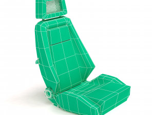 Escort Fishnet Front Seat prntable 3D Print Model