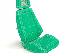 Escort Fishnet Front Seat prntable 3D Print Model