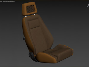 Escort Fishnet Front Seat prntable 3D Print Model