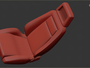 Escort Fishnet Front Seat prntable 3D Print Model