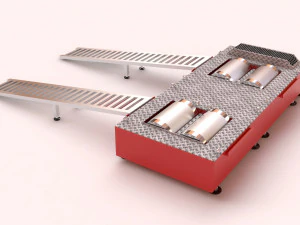 Kit de impresi&oacute;n del dinam&oacute;metro del chasis Modelo de impresión 3D