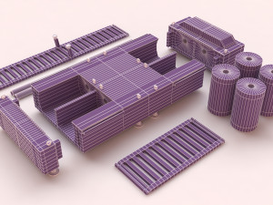 Chassis Dynamometer print kit Modello di stampa 3D
