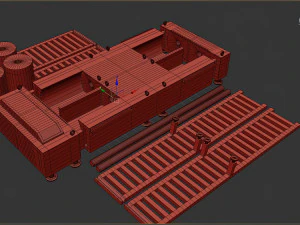 Kit de impresi&oacute;n del dinam&oacute;metro del chasis Modelo de impresión 3D
