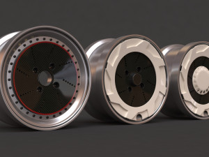 Rays Volk C1 printable rim Model Cetak 3D