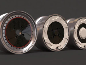Rays Volk C1 printable rim 3D Print Model