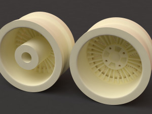 Rays Volk C1 printable rim Model Cetak 3D