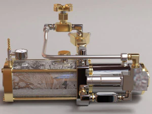 Car Hydraulic Pump printable 3D Print Model