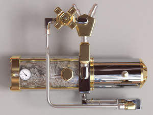 Car Hydraulic Pump printable 3D Baskı Modeli
