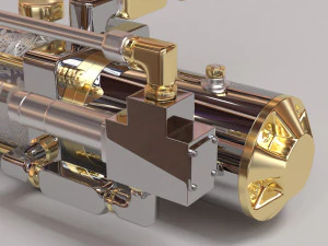 Car Hydraulic Pump printable 3D Print Model