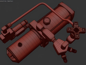 Car Hydraulic Pump printable 3D Baskı Modeli
