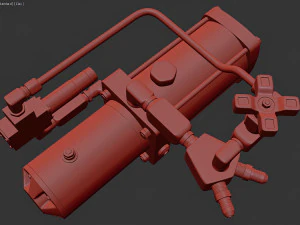 Car Hydraulic Pump printable 3D Print Model